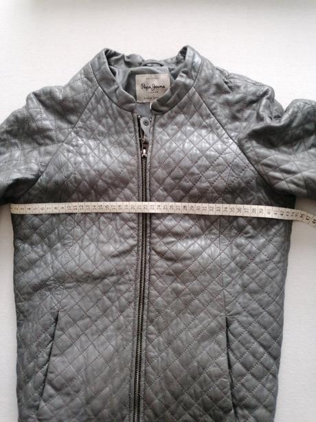 Koženková bunda, pepe jeans,s
