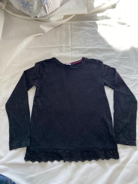 Tričko čierne, f&f,134