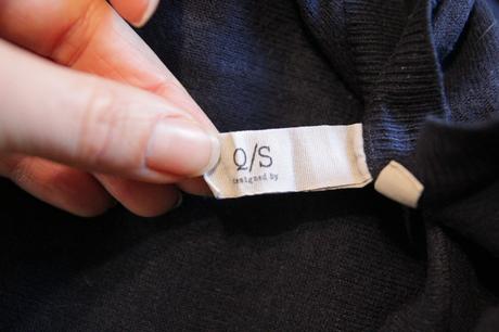 Tmavo modrý sveter, m/l, m