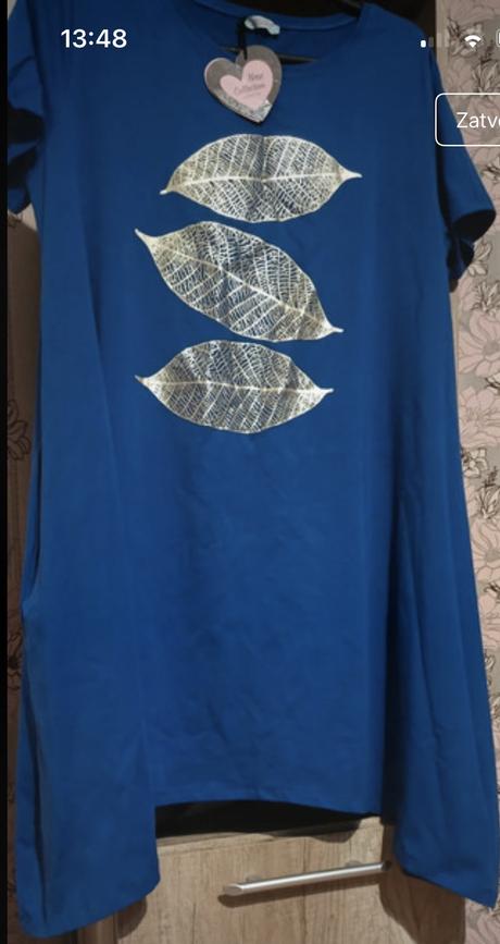 90-bavlnené šaty, xxl