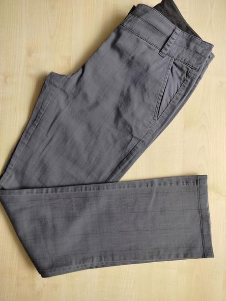 Kaki bavlnené nohavice, camaieu,40