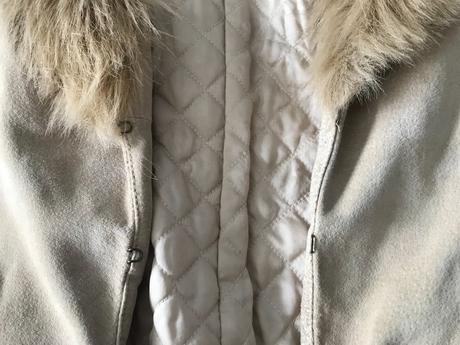 Kabatik so semisovej koze s umelou kozusinou, mango,s