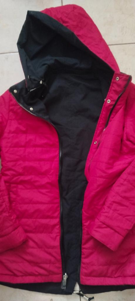 Párka obojstranná dievčenská ľahká páper, m