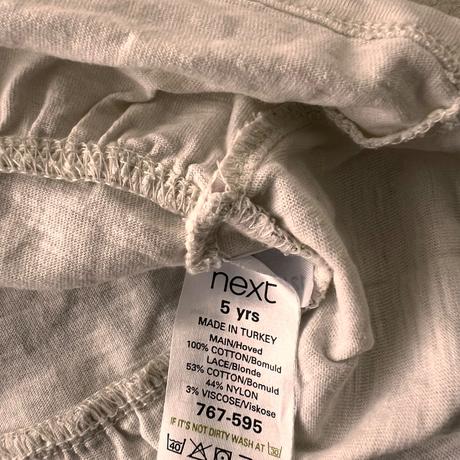 Next top s krajkou s 3/4 rukávmi vel.5, next,110