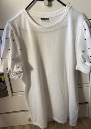 Krásne tričko/svetrík beloved na rukáve s korálkam, xxl