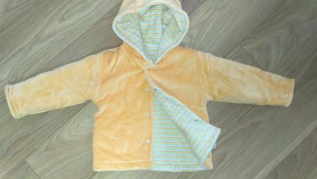 Hrubá obojstranná  mikina či kabatik 86, 86