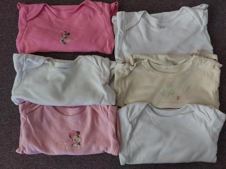 Body 8 ks s dlhym rukavom, f&f,80