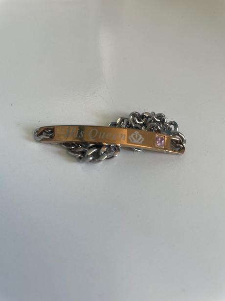 Náramok z chirurgickej ocele his queen, 