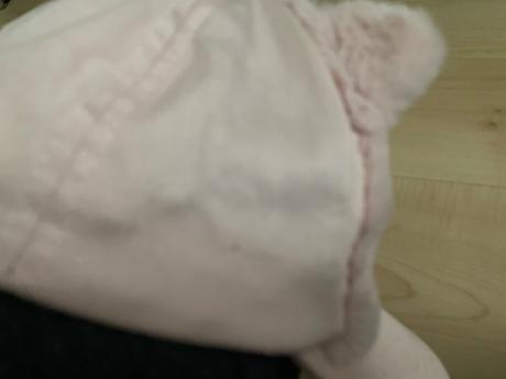 Šiltovka plyš+ušká 8-12 rokov, h&m,146