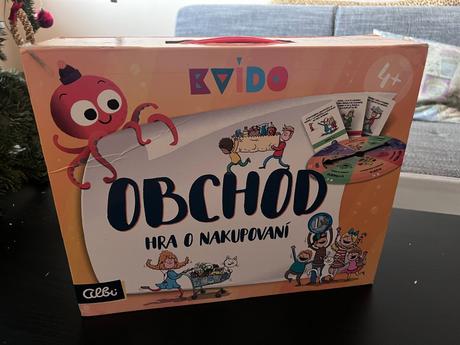 Spoločenská hra obchod - hra o nakupovaní, 