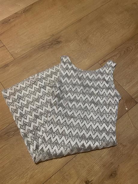 Strieborne šaty, xs