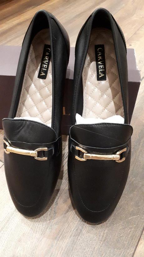 Kožené mokasiny poltopánky carvela, 40