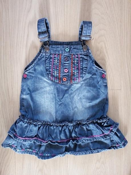 Dievčenské riflové šaty v. 92, cherokee,92