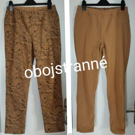 Obojstranné nohavice, l