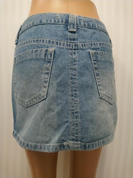 Dámska modrá riflová sukňa, to play, s/m, m