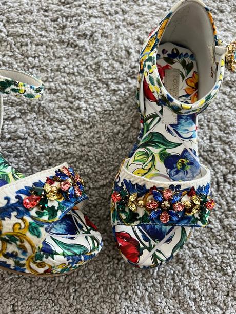 Dolce&gabbana dievčenské sandálky vel.28, dolce&gabbana,28