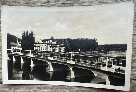 Pohľadnica piešťany 1946 s edvardom benešom, 