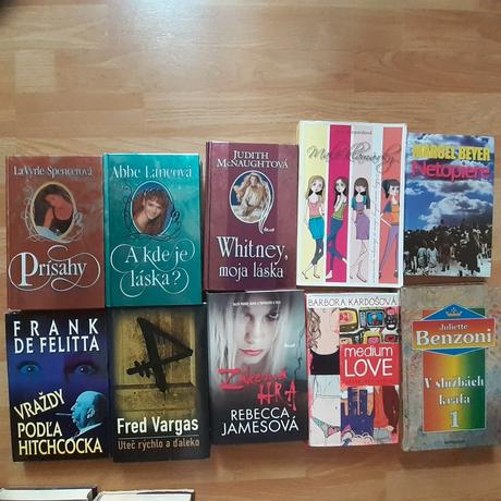 Beletria , romány - výpredaj 66 kníh,