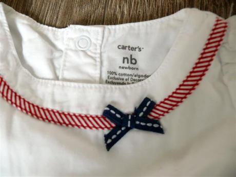 Milunké mini šatôčky pre novorodeniatko super stav, carter's,56