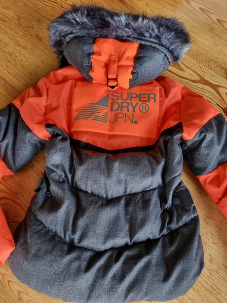Bunda zimná superdry, superdry,l