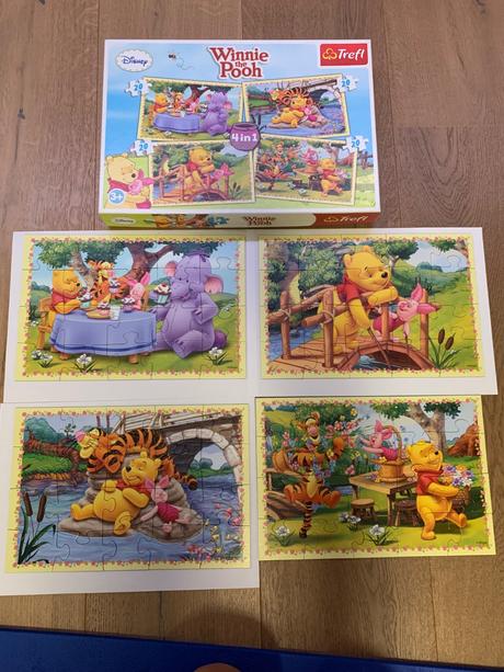 Puzzle macko you 4v1, 3+ (winnie the pooh), 