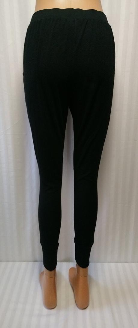 Dámske čierne elastické trištvrťáky, next, s/m, next,m