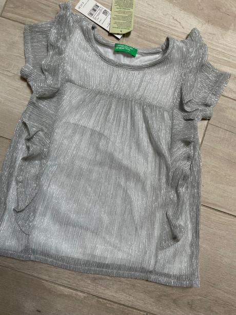 Krásny slávnostný top, benetton,104 / 110