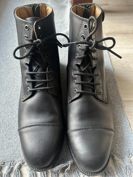 Kožená jazdecká obuv paddock 560, fouganza 45, 45