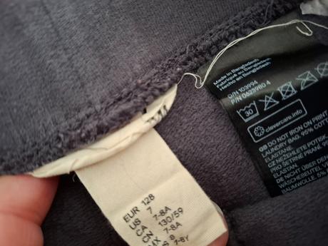Stredne hrube leginy bodky h&m vel.128, h&m,128