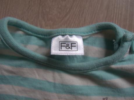 Dievč. tričko f&f, f&f,74
