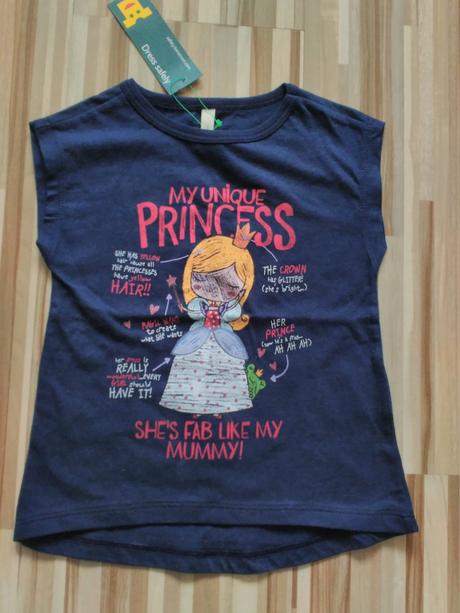Krásne tričko s princeznou benetton (86/92), benetton,86