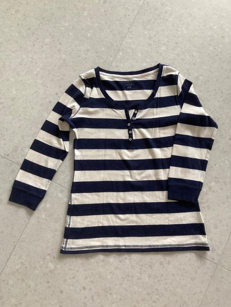 Pásikavé tričko, h&m,m