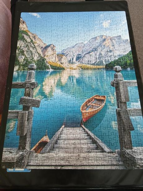 Puzzle 500 - jazero a hory, 