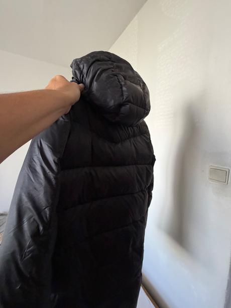Diesel cierna paperova bunda s kapucou dlha pc 300, diesel,s