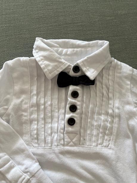 Elegantne bodiky s motýlikom, bonprix,68