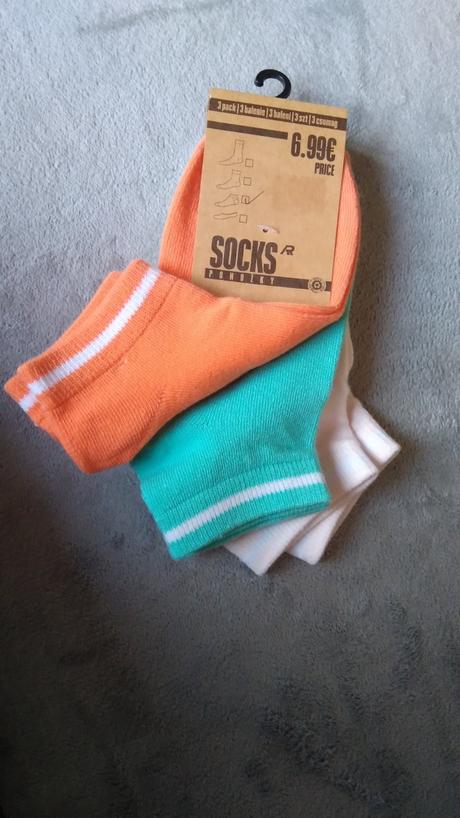 Ponožky 3 páry spolu veľkosť 35-38, 35 / 36 / 37 / 38