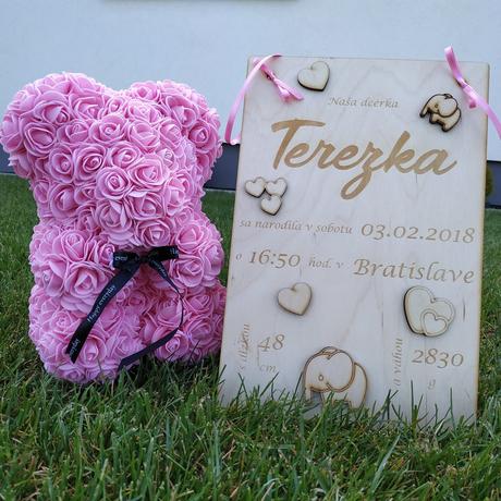 Tabuľka k narodeniu dieťaťa,