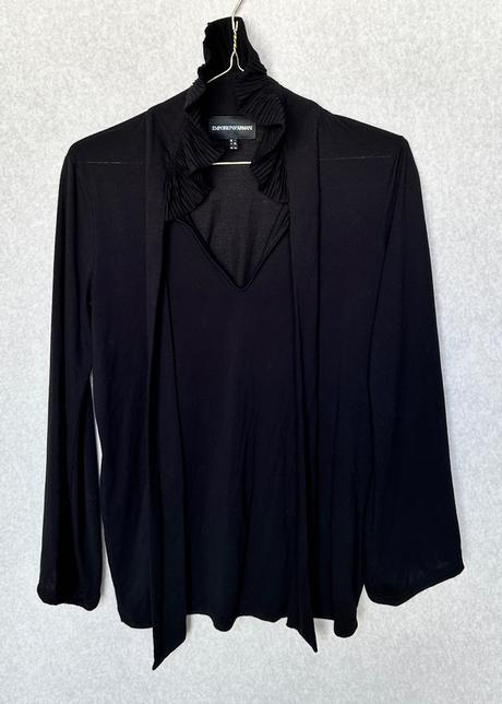 Emporio armani úpletová blúzka /top, 36