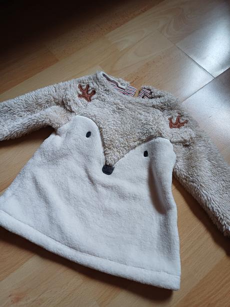 3x teplučká mikina/svetrík v.74/6-9 mesiacov, next,74