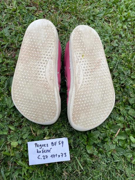 Pegres kožené barefoot, pegres,27