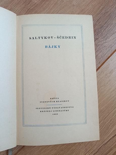 Saltykov scedrin bajky,