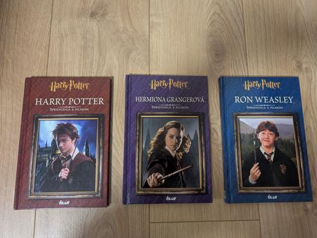 3x kniha harry potter sprievodca k filmom, 