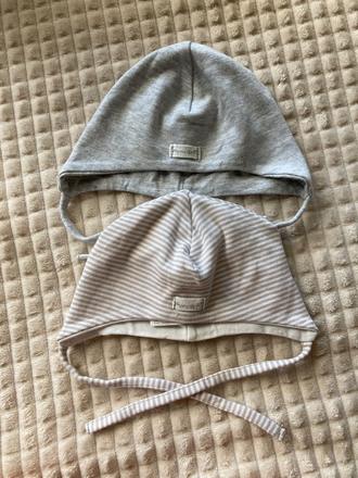 Bavlnené čiapky, h&m,62