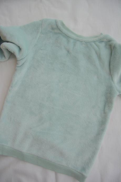 Fleesová mikina s jednorožcom, h&m,122