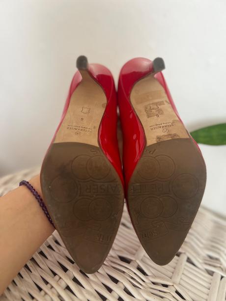 Peter kaiser červené lodičky, 40