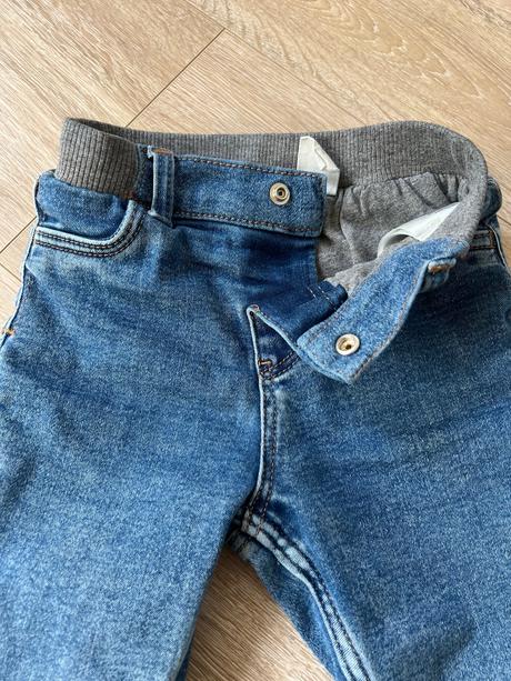 Zateplený rifle h&m 80 výborný st, h&m,80