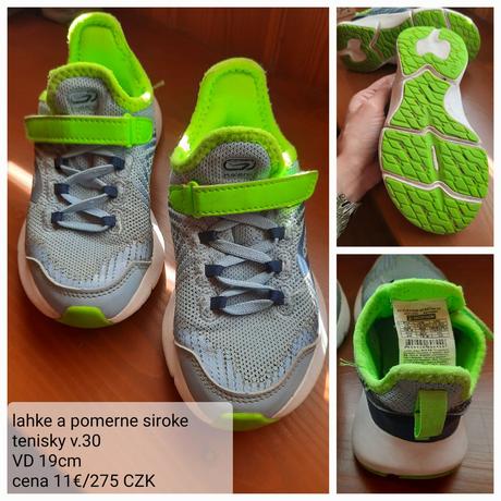 Lahke a pomerne siroke tenisky aj do haly, decathlon,30