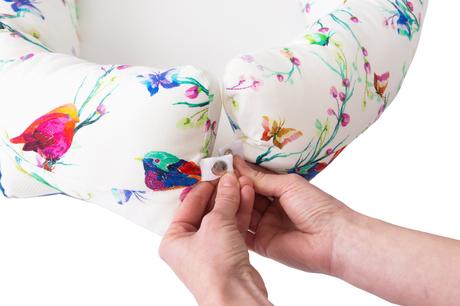 Ochranné hniezdo de lux "vtáčiky", šírka (cm): 50,dĺžka (cm): 90