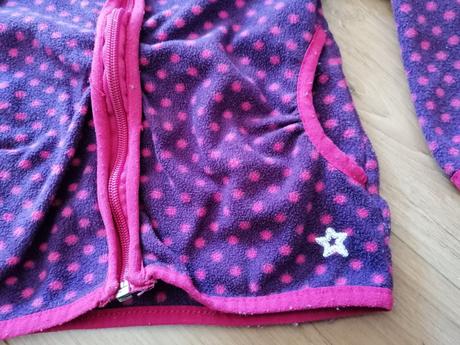 Bodkovaná mikinka, lupilu,86