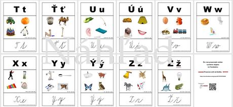Spoznaj abecedu  - obrázky (pdf súbor), 